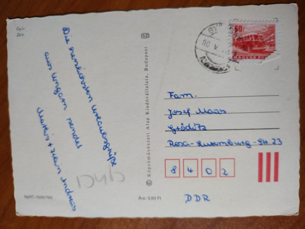 Postcard Gyor - Image 2