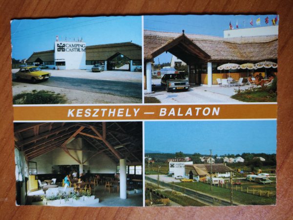 Postcard Balaton Keszthely