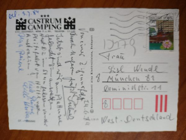 Postcard Balaton Keszthely - Image 2