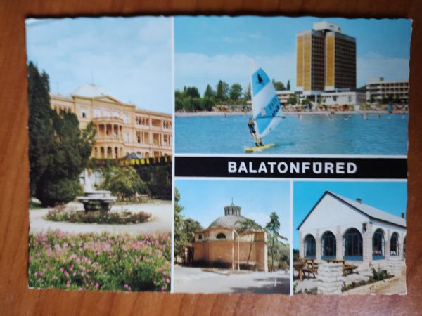 Postcard Balaton Fured
