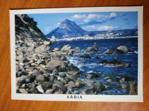 Postcard Xabia Tresor de la Natura