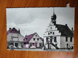 Postcard Lingen Ems Rathaus