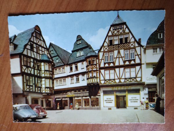 Postcard Limburg an der Lahn Kornmarkt
