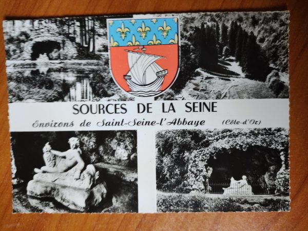 Postcard Sources de la Seine Saint Seine