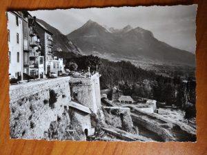 Postcard La route des Grandes Alpes