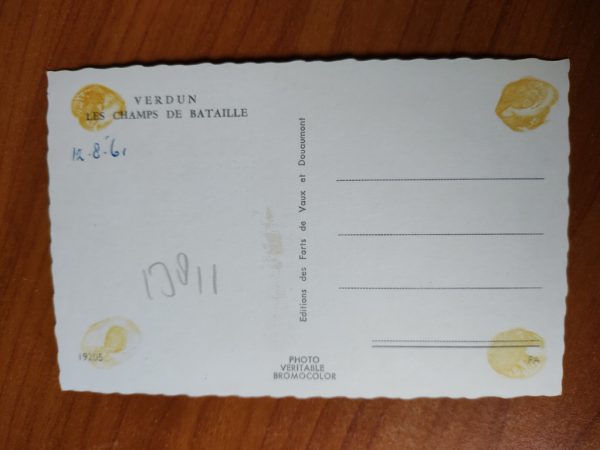 Postcard Verdun Map and 8 pictures - Image 2