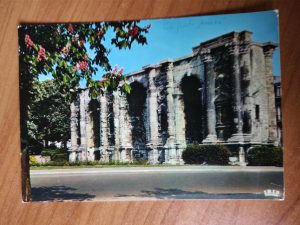 Postcard Reims La Porte Mars