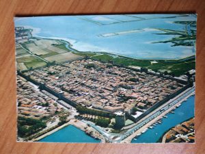 Postcard Aigues Mortes Panorama