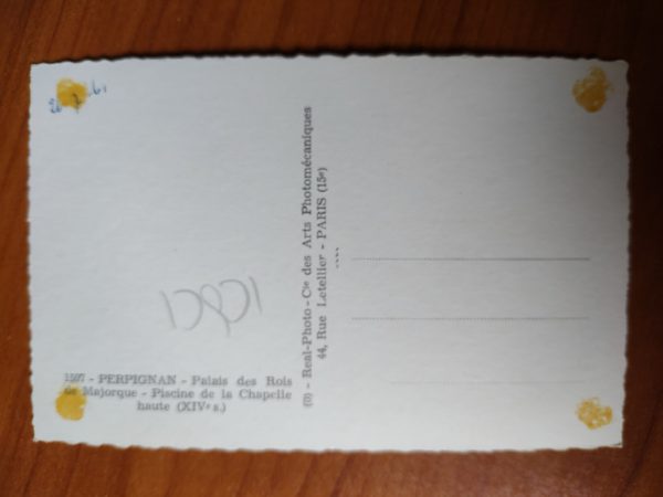 Postcard Perpignan Palais - Image 2