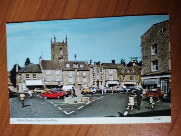 Postcard Market Square Stow of the Wold