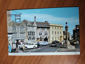 Postcard Market Square Stow of the Wold