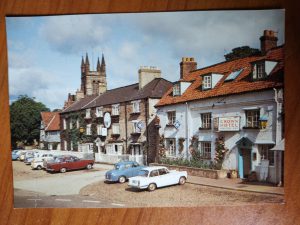 Postcard Market Place Helmsey Yorkshire