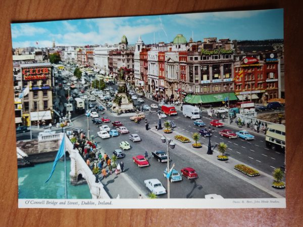 Postcard O Connoll Bridge Dublin