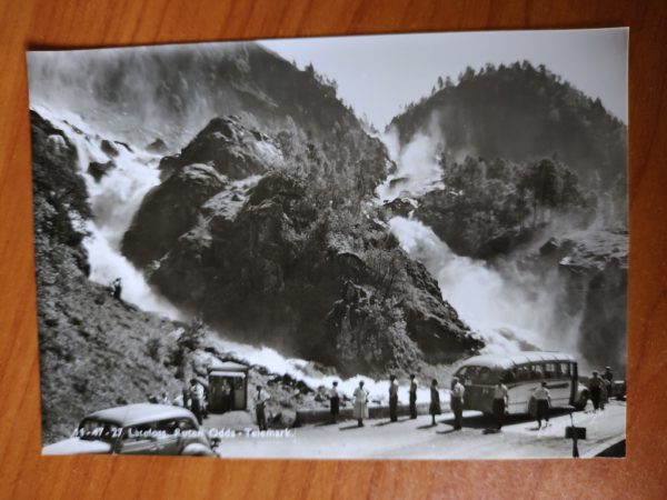 Postcard Latefoss Ruten Odda