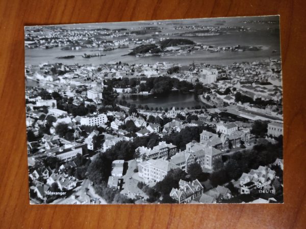 Postcard Stavanger Panorama