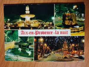Postcard Aix en provence