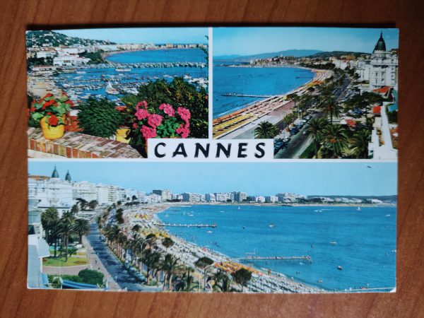 Postcard Cannes 3 pictures