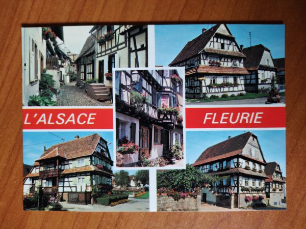 Postcard L Asace Fleurie