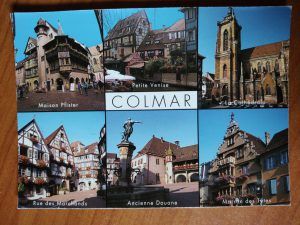 Postcard Colmar 6 pictures