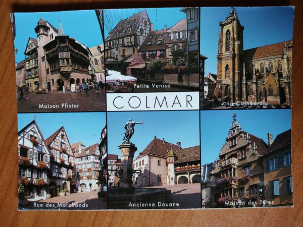Postcard Colmar 6 pictures