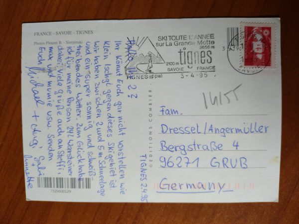 Postcard Savoie Tignes - Image 2