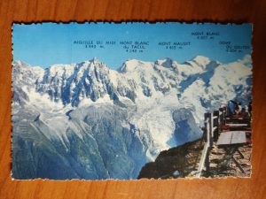 Postcard Chamonix