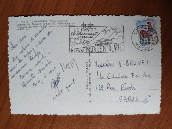 Postcard Chamonix - Image 2