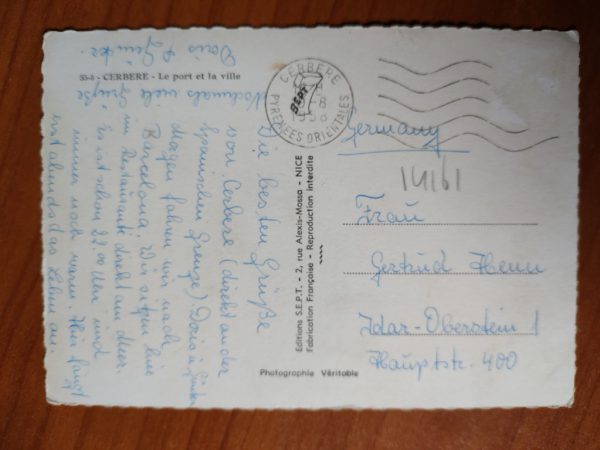 Postcard Cerbere Le Port - Image 2