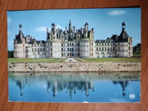 Postcard Chambord Chateaux de la Loire
