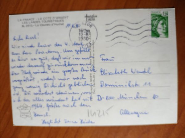 Postcard Courant Huchet - Image 2