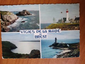 Postcard Bretagne Goulet de Brest