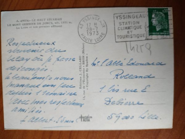 Postcard Le Haut Vivarais - Image 2