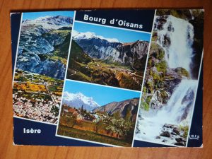Postcard Isere Bourg d Oisans