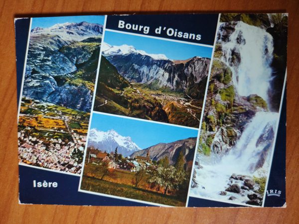 Postcard Isere Bourg d Oisans