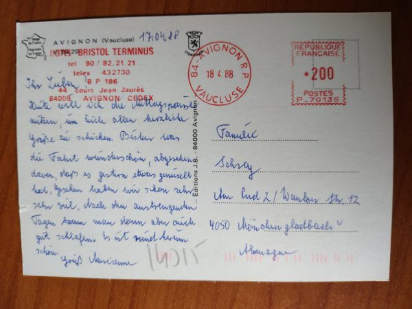 Postcard en Avignon - Image 2