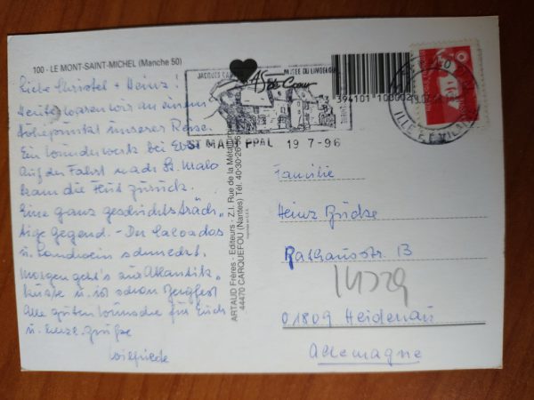 Carte Postale Le Mont Saint Michel - Image 2