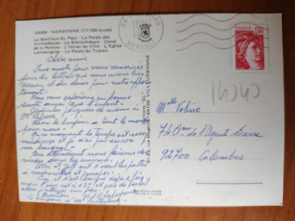 Carte Postale Narbonne - Image 2