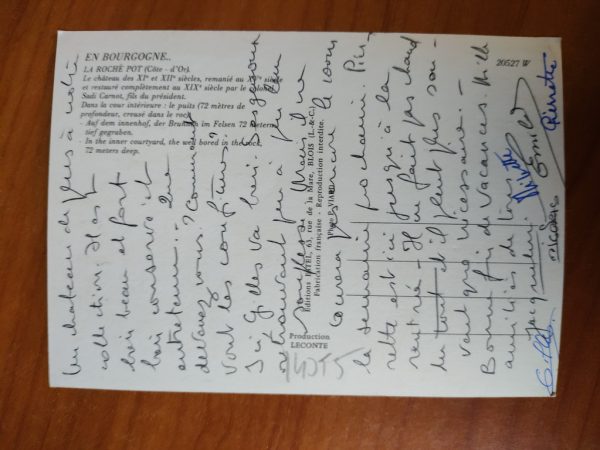 Carte Postale La Roche Pot - Image 2