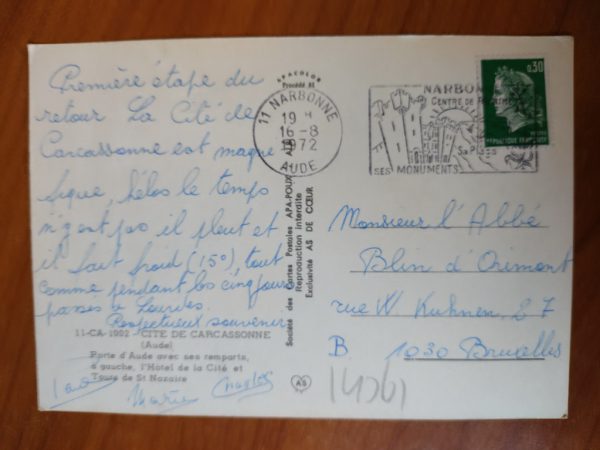 Carte Postale Carcassonne - Image 2