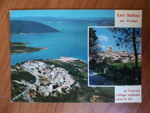 Carte Postale Les Salles sur Verdon