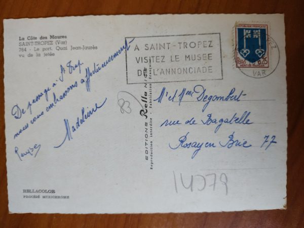 Carte Postale Saint Tropez - Image 2
