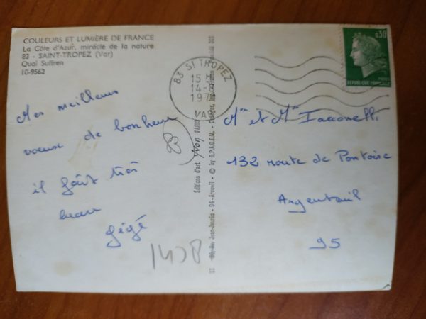 Carte Postale Saint Tropez - Image 2