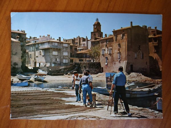 Carte Postale Saint Tropez La Ponche