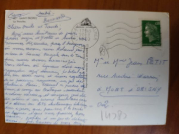 Carte Postale Saint Tropez La Ponche - Image 2