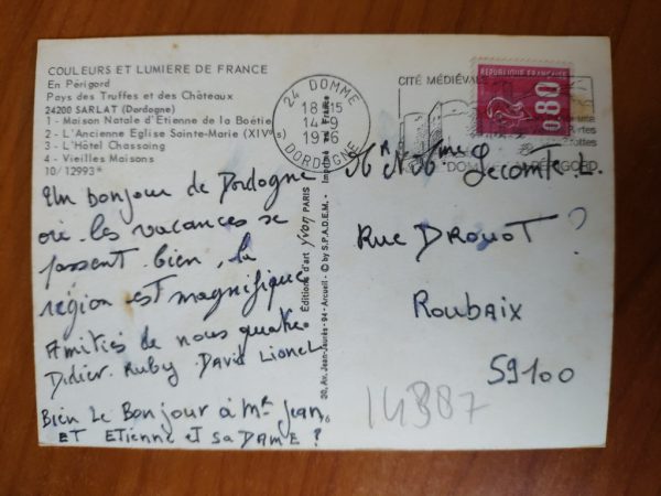 Carte Postale Sarlat - Image 2