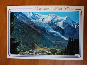 Carte Postale Mont Blanc