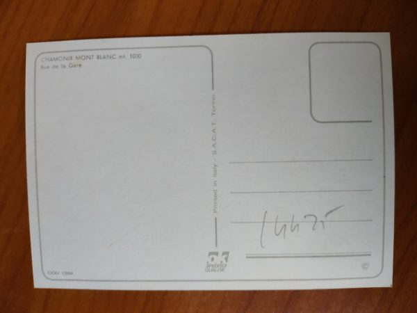 Carte Postale Chamonix - Image 2