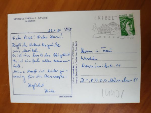 Carte Postale Meriibel Savoie - Image 2