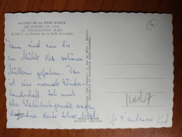 Carte Postale Les Gorges Du Lupe - Image 2
