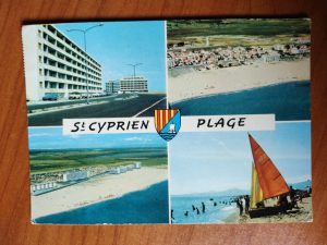 Carte Postale Saint Cyprien Plage